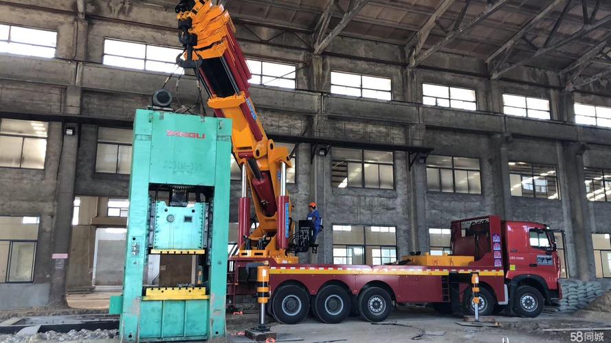 海门工厂机械搬迁工程机械设备租赁提供工程起重机械服务